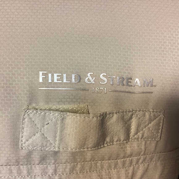 Field & Stream mens fishing shirt button down short sleeve size medium - Picture 3 of 9